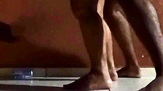 Hot Couple Fucks Wild on New Year's Hotel Balcony