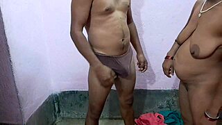 Bhabhi sneaks neighbor sex naked fingering her pussy