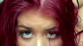 redhead gymnast how do you deepthroat daddy so good