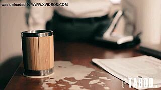 office boss tricks Tiffany Watson into hard promotion fuck