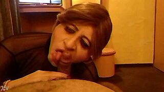 SUCKING ALEX OSITO'S SHEMALE COCK IN LINGERIE CROSSDRESS BLISS!!