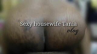 big ass tania bounces hard in horny cowgirl ride
