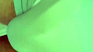 Guy's hard cock bulges in tight outdoor shorts