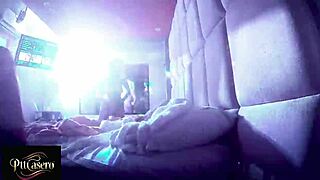 HIDDEN CAM CATCHES HOT SHOWER TITS AND NAKED DRESSING IN HOTEL!