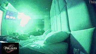 HIDDEN CAM CATCHES HOT SHOWER TITS AND NAKED DRESSING IN HOTEL!