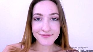 gorgeous teen brunette pounded in modeling audition