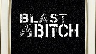 yasmine woods' shaved pussy blasted full of hot cum!