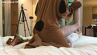 Scooby Doo Pounds TS College Ladyboy's Tight Hole in Hilarious Parody Fuck Fest