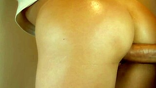 Stepdad's First Time Bent Over Doggystyle Fuck