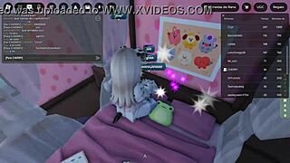 Why watch your girlfriend when this busty puta fucks me rough?!