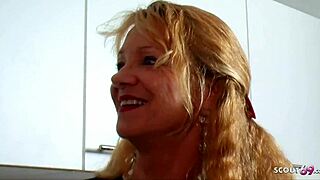 Hubby, ready for your first FFM threesome in the kitchen?