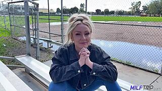 Sadie Summers Blonde Milf First Onscreen Fuck Big Cock