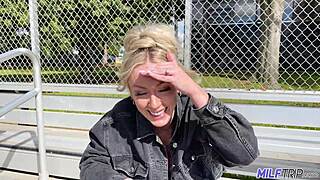 Sadie Summers Blonde Milf First Onscreen Fuck Big Cock