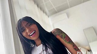 sexy colombian fit alejandra rico fucks torbe dirty in putalocura bedroom romp