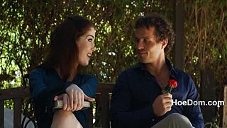 robby apples and evelyn claire keep that outdoor spark fucking rough 😏💥