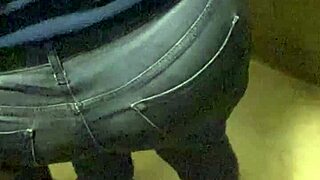 Candid Huge Spanish Wife Ass in Public Hidden Cam