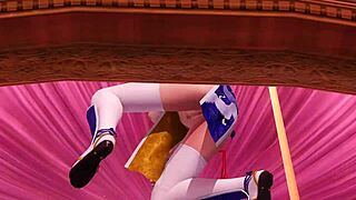 Mysterious doa-ka-f11 teases with nude erotic dancing