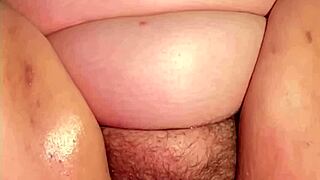Bbw goth gf rams huge dildo deep in creamy pussy