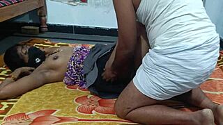 Youranitha! Indian village wife fingered pussy doggystyle fucked homemade closeup