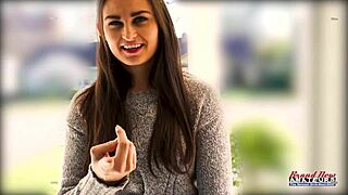 busty brunette elliot deepthroats dick gets banged doggystyle