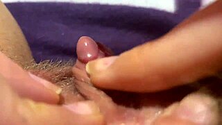huge clitoris throbs under fingers in extreme closeup jerk orgasm