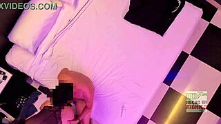 mexicana milf rides big cock pov while hubby watches her pornstar fantasy on roof