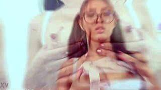 damn gemma leone gulps piss n takes rough dap in her whore holes til she cums hard!