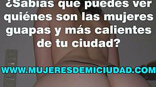 Argentinian madrastra tetona seduces in hot lesbian sexo play.