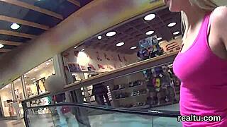 sweet czech babe seduced in mall then pov fucked hard