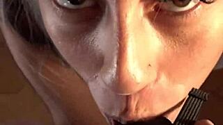 Start the day right with Candie Cross blowjob! 👅💦