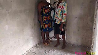 two big cocks pamper wife's huge ass for backyard erotic threesome
