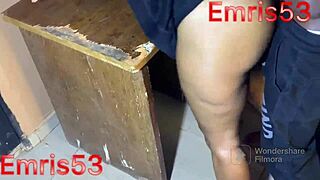 stepsister's pussy filled with cum after wild fuck session