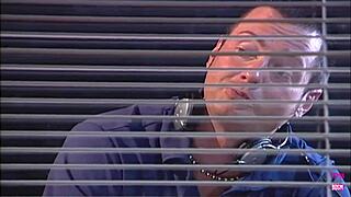 i seducin my husband as blonde radio host in stockings n lether