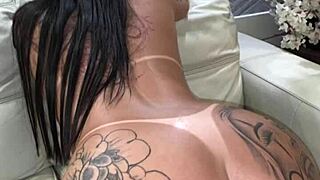 Watch the internet famous slut ride Braddock's cock until she can't take anymore!