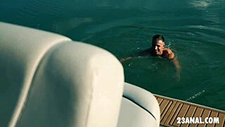 nelly kent scores rich boyfriend's huge cock anal boat rides