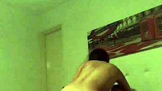 Horny Colombian Latina Babe Rides Cock Wild