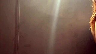 wanna see this fat blonde teen's huge natural tits clamped outdoors on webcam?