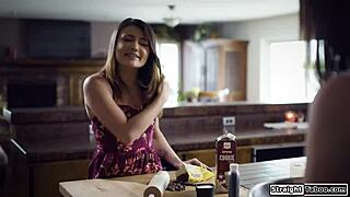 hey stepaunt, your devious pussy licking plan during workout made this young girl cum hard?