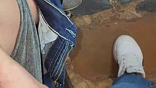 wanna see him cum in my panties then pull them up tight?