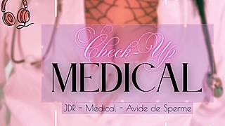 Check-Up Médical French Medical Cock Milking Lactating European Milf Squirts Milk