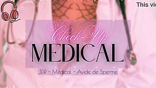 Check-Up Médical French Medical Cock Milking Lactating European Milf Squirts Milk