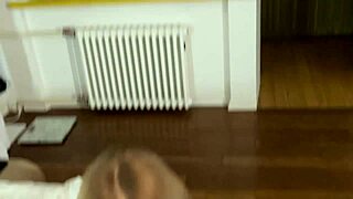 Cutie Sucks Cock Before Condom Ride!