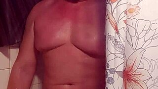 Playing With Monster Cock In Shower