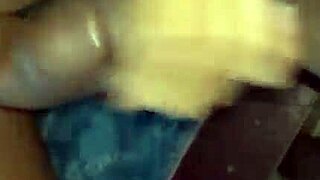single mom takes big black cock deep even pounding her tight ass creampie