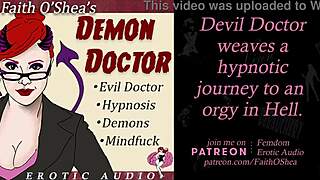 ready for demon doctor's hypnotic journey to hell patient?