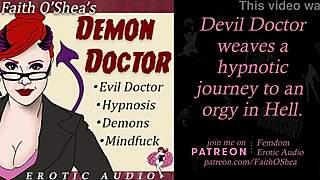 ready for demon doctor's hypnotic journey to hell patient?