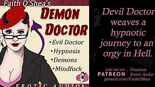 ready for demon doctor's hypnotic journey to hell patient?
