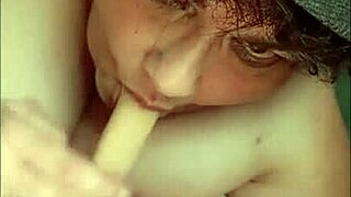 oh fuck chienne marie the slave housewife sucks three cocks for cumshots today