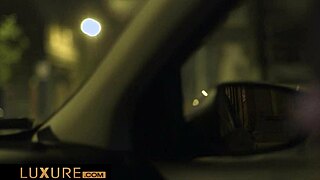 Blonde babe bent over for doggystyle pussy pounding and tit bouncing