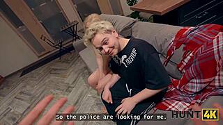 This Russian Blondie Seals Deals with Her Tight Pussy Charm